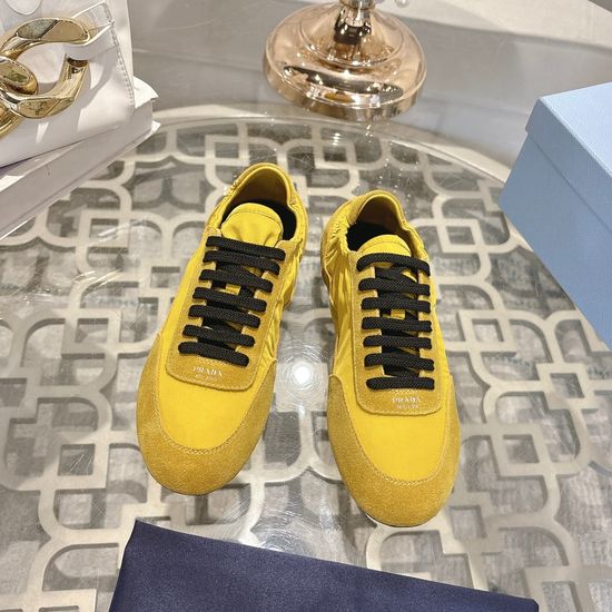 Prada Suede Leather Casual Comfortable Daily Wear Shoes
