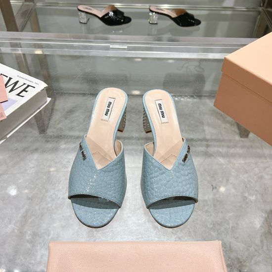 Miu Miu Quilted Patent Leather Heeled Sandals with Genuine Leather Sole