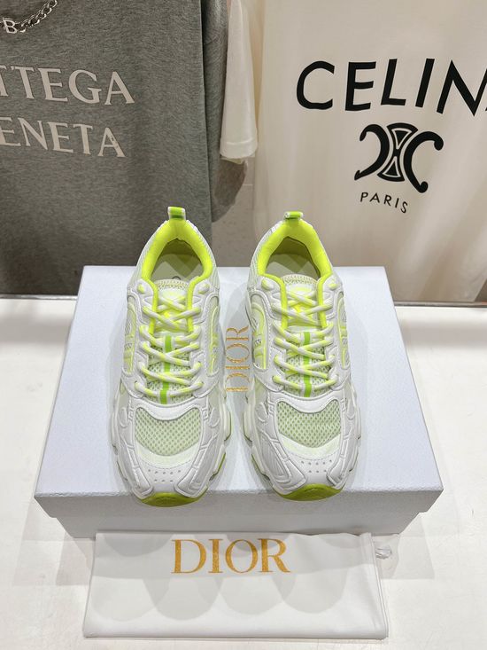 Christian Dior Mesh Patchwork Fashion Casual Running Sneakers