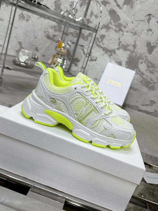 Christian Dior Lightweight Cushioned Casual Sneakers Mixed Material