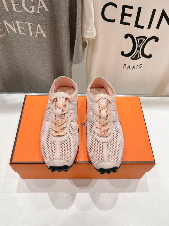 Hermes Breathable Mesh Non-slip Casual Mary Jane Sneakers