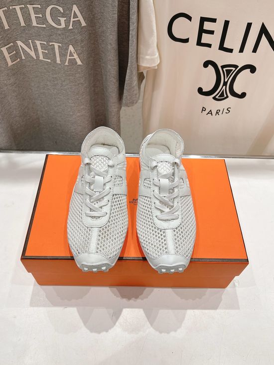 Hermes Breathable Mesh Non-slip Casual Mary Jane Sneakers