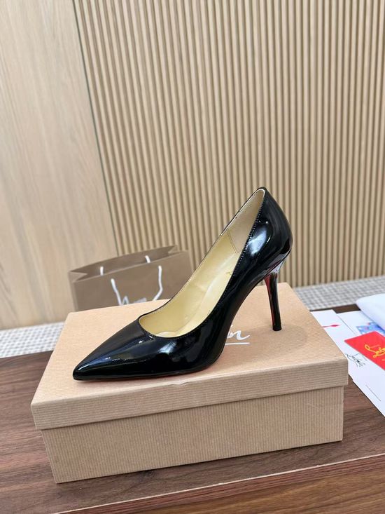 Christian Louboutine Custom-Made Luxury Bling Bling Leather Shoes