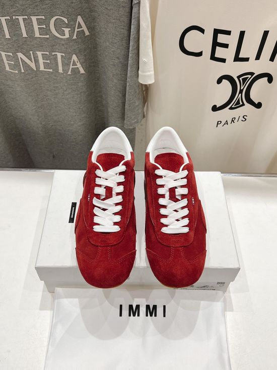 IMMI Retro Soft Leather Casual Shoes with Grip Sole