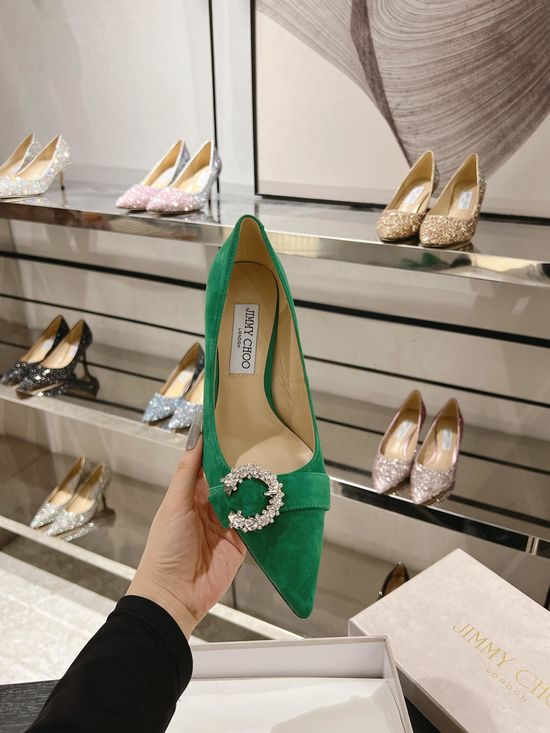 Saresa Silk Upper High Heel Elegant Formal Dress Shoes