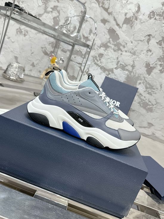 Christian Dior Breathable Mesh Casual Chunky Sneakers Thick Sole