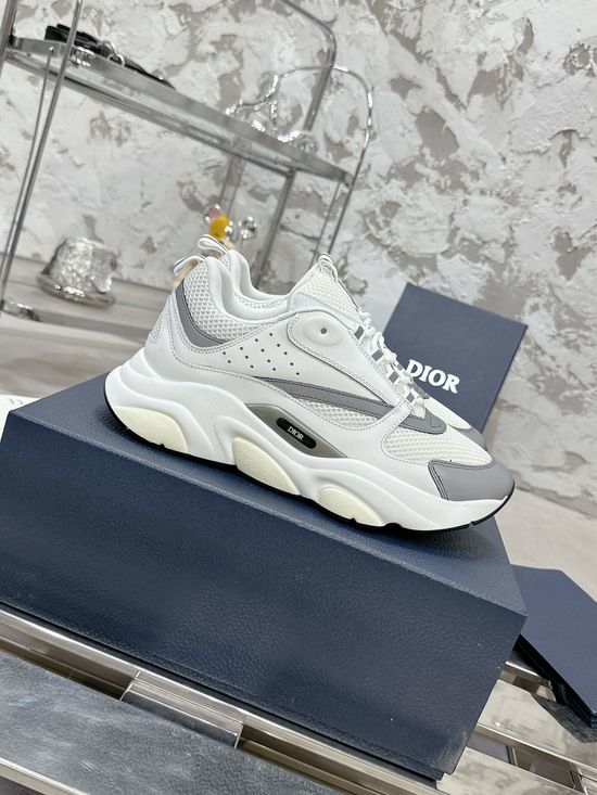 Christian Dior Breathable Mesh Casual Chunky Sneakers Thick Sole