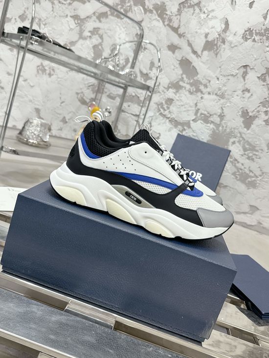 Christian Dior Breathable Mesh Casual Chunky Sneakers Thick Sole