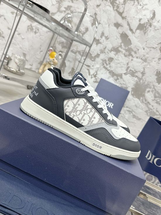 Christian Dior Classic Pattern Low Top Casual Skate Sneakers