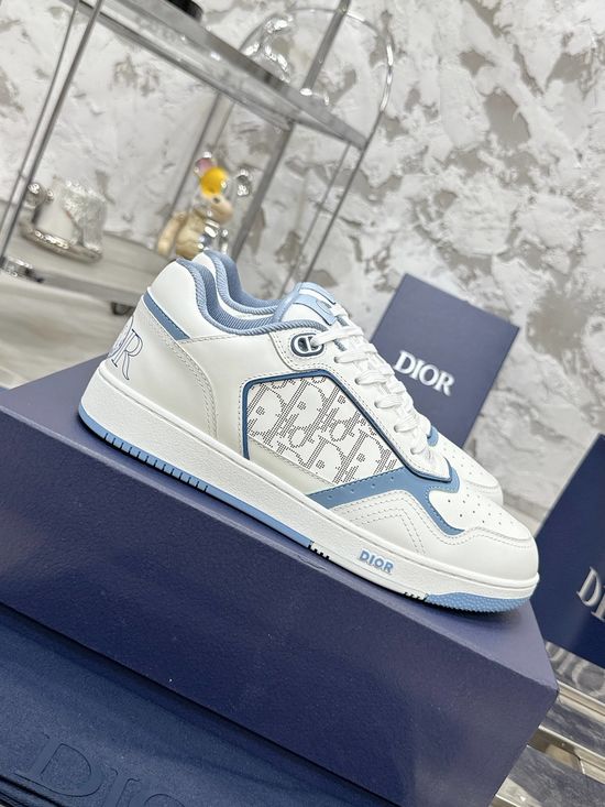 Christian Dior Classic Pattern Low Top Casual Skate Sneakers