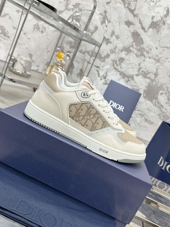 Christian Dior Classic Pattern Low Top Casual Skate Sneakers