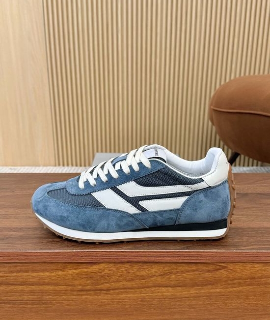 Tom Ford Premium Mixed Material Low Top Classic Sneakers