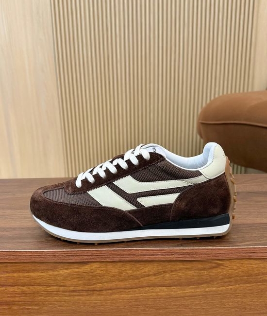Tom Ford Premium Mixed Material Low Top Classic Sneakers