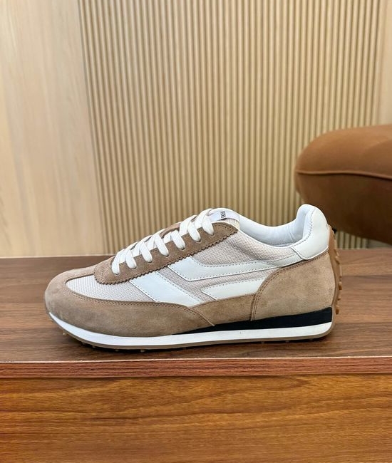 Tom Ford Premium Mixed Material Low Top Classic Sneakers