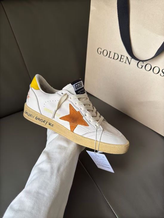 Golden Goose Classic Worn-In Suede Leather Casual Daily Sneakers