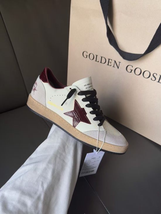 Golden Goose Premium Vintage Distressed Casual Leather Sneakers