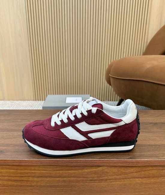 Tom Ford Comfortable Low Top Casual Mixed Material Sneakers