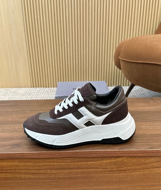 Hogan Comfortable Thick Sole Casual Sneakers with Premium Upper