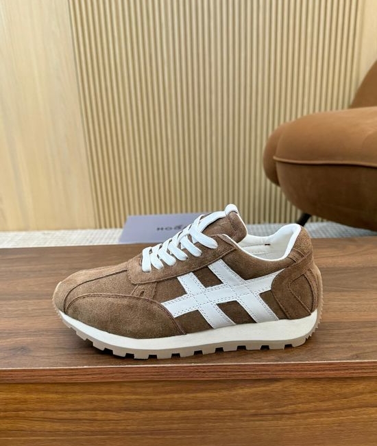 Hogan Vintage Suede Thick Sole Casual Sneakers