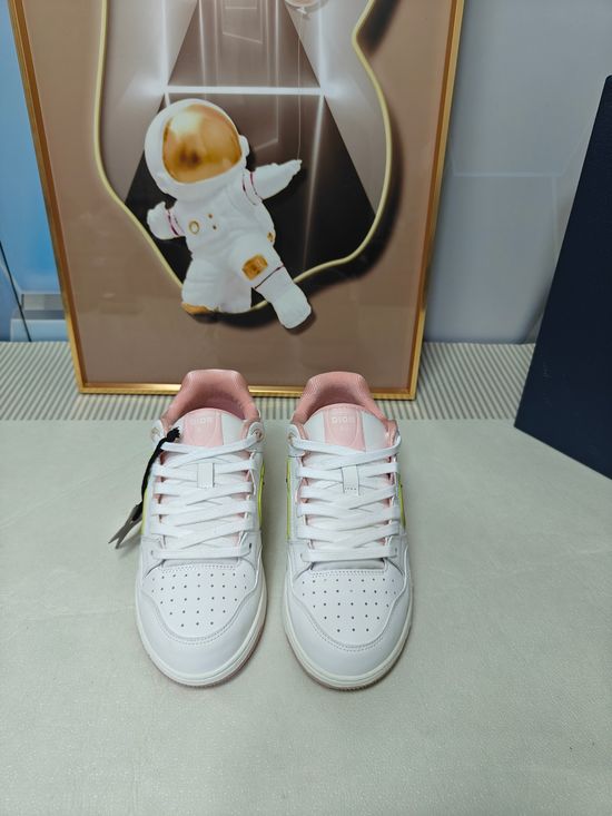 Christian Dior Premium Leather Casual Sneakers Classic Comfortable Daily Shoes