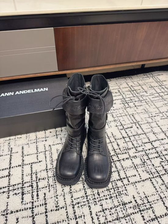 Ann Andelman Genuine Leather Knee High Boots with Box Included