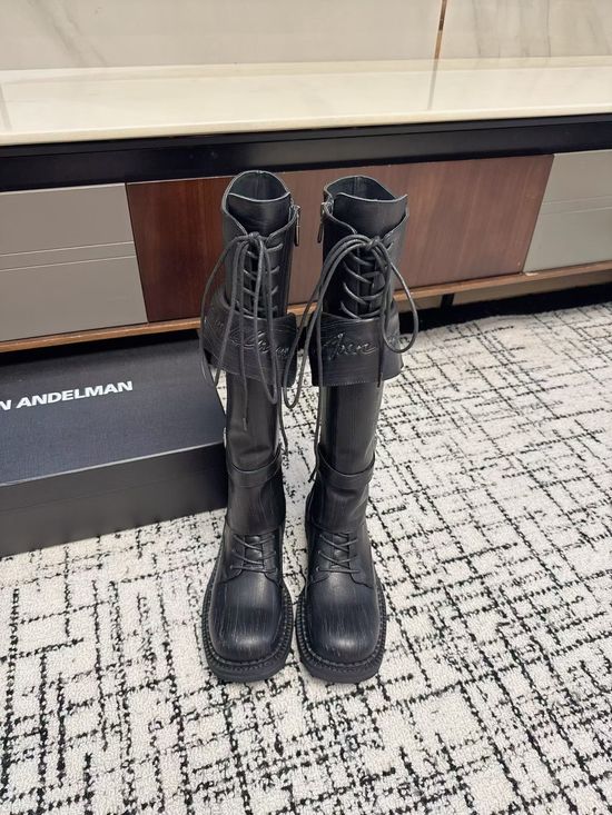 Ann Andelman Genuine Leather Knee High Boots with Box Included