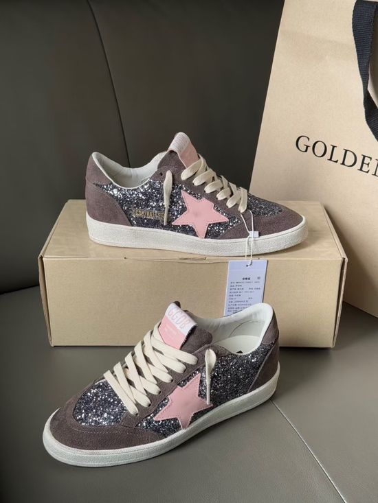 Golden Goose Vintage Distressed Casual Shoes Comfortable Soft Sole Daily Footwear