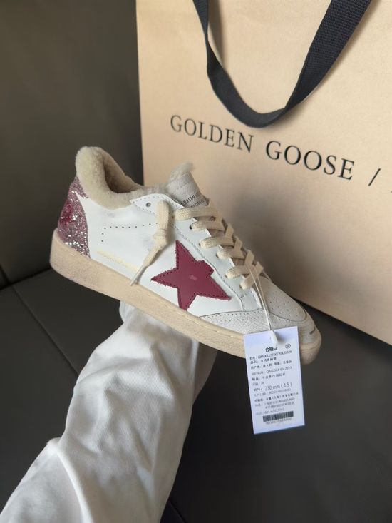 Golden Goose Custom High-Quality Wool-Lined Sneakers