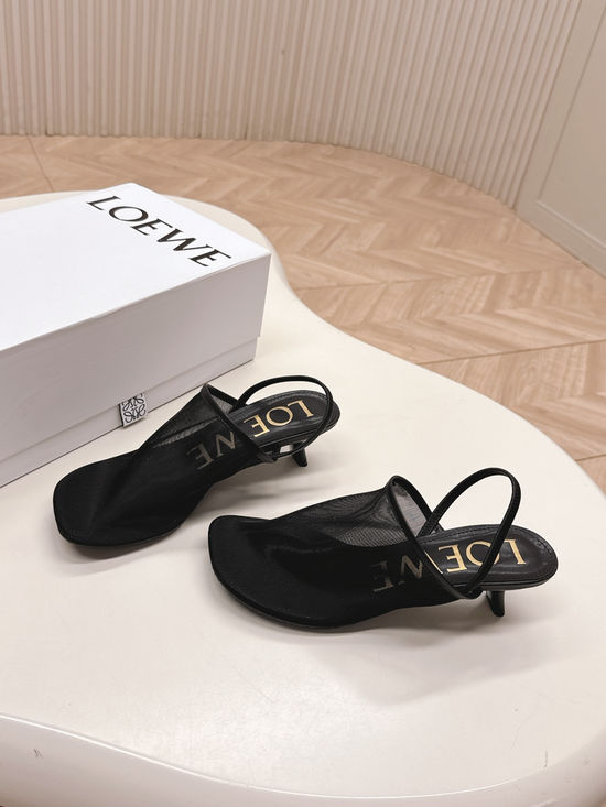 Loewe Breathable Mesh Slip On Sandals Non Slip Durable Sole