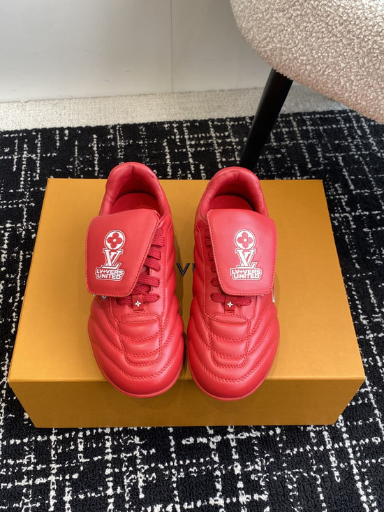 Louis Vuitton Premium Leather Non Slip Casual Fashion Daily Sneakers