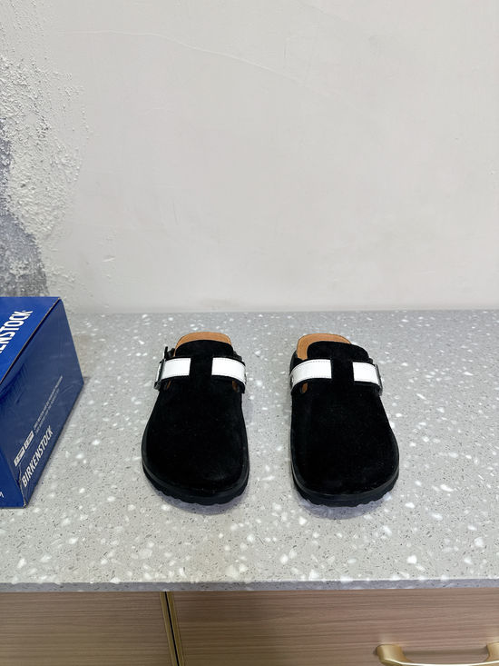 Birkenstock Soft Suede Closed Toe Slides for Comfortable Daily Use