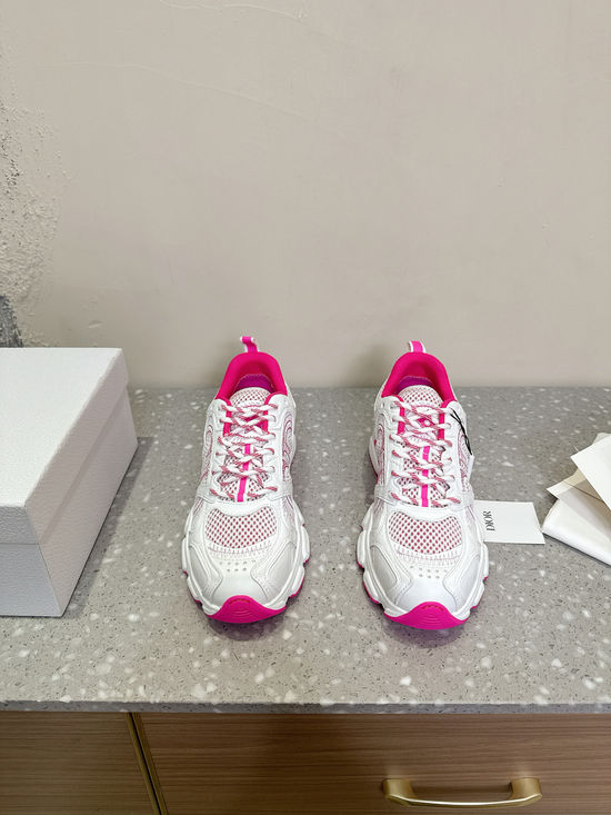 Christian Dior Mesh Panel Breathable Casual Chunky Sneakers Non Slip