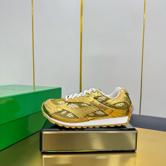 Bottega Veneta Casual Breathable Sneakers with Thick Rubber Sole