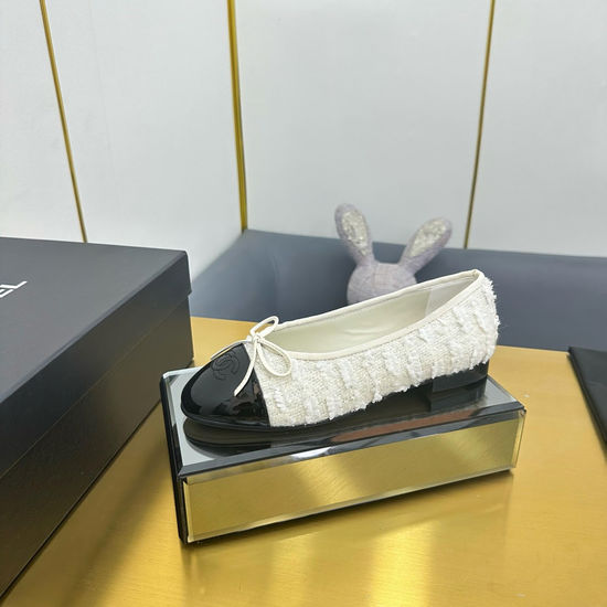 Chanel Classic Suede Leather Lined Soft Ballet Flat Shoes