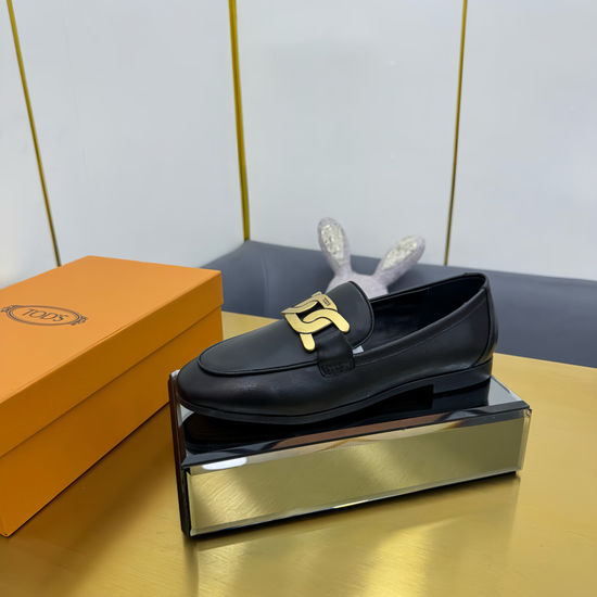 Tods Genuine Leather Loafers with Soft Lining