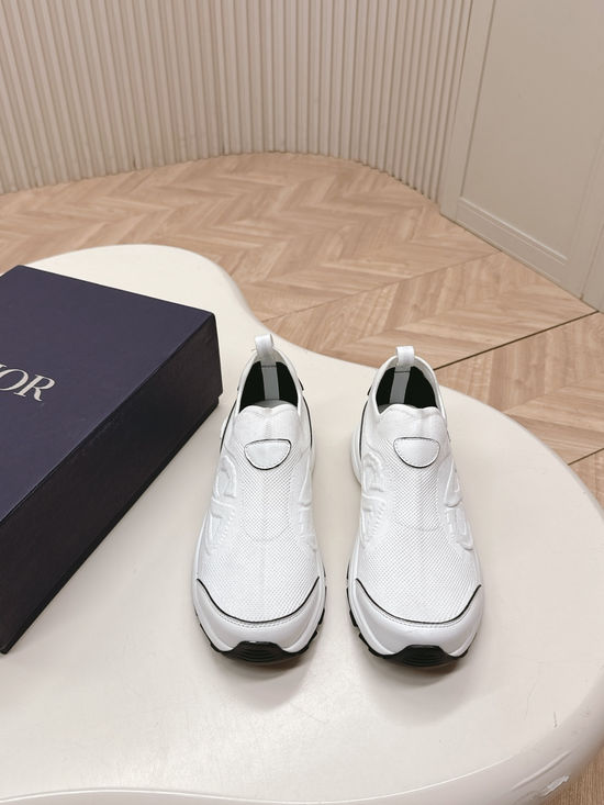 Christian Dior Breathable Knit Slip-On Casual Shoes Comfortable Walking Sneakers
