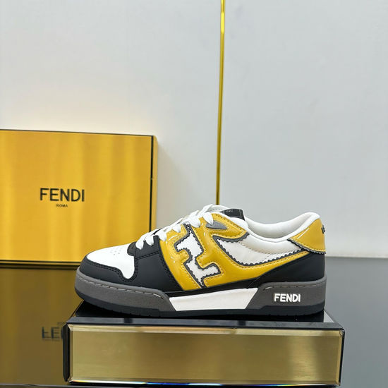 Fendi Classic Low Top Casual Sneakers Comfortable Versatile Daily Footwear
