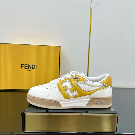 Fendi Classic Low Top Casual Sneakers Comfortable Versatile Daily Footwear