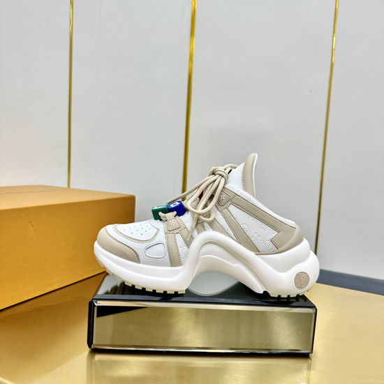 Louis Vuitton LV Trendy Wave Sole Casual Comfort Sneakers