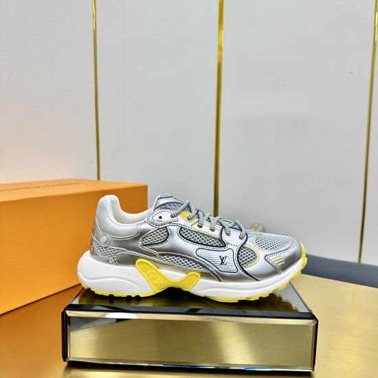 Louis Vuitton LV Breathable Casual Sneakers with Special Textured Upper