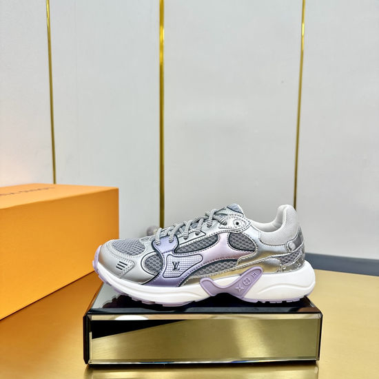 Louis Vuitton LV Breathable Casual Sneakers with Special Textured Upper
