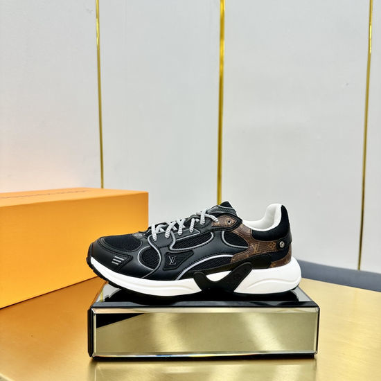 Louis Vuitton LV Breathable Casual Sneakers with Special Textured Upper