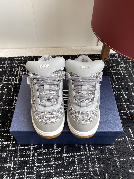 Christian Dior Breathable Mesh Casual Sneakers Comfortable Lightweight Thick Sole