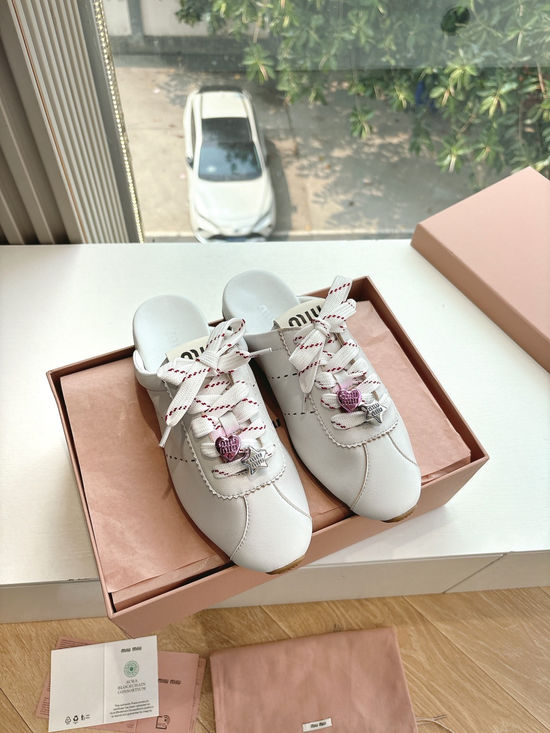 Miu Miu Casual Suede Leather Lightweight Sneakers