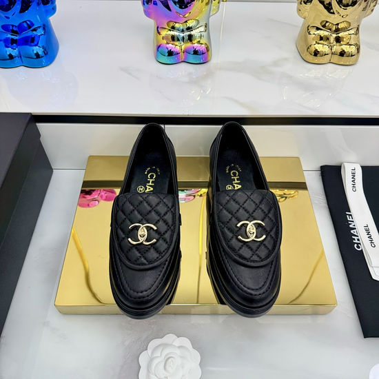 Chanel Premium Sheepskin Classic Buckle Comfortable Slides