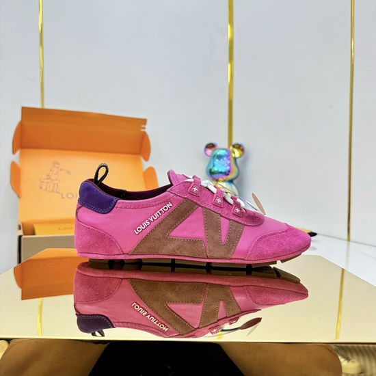 Louis Vuitton LV Retro Basketball Sneakers with Premium Cowhide Upper