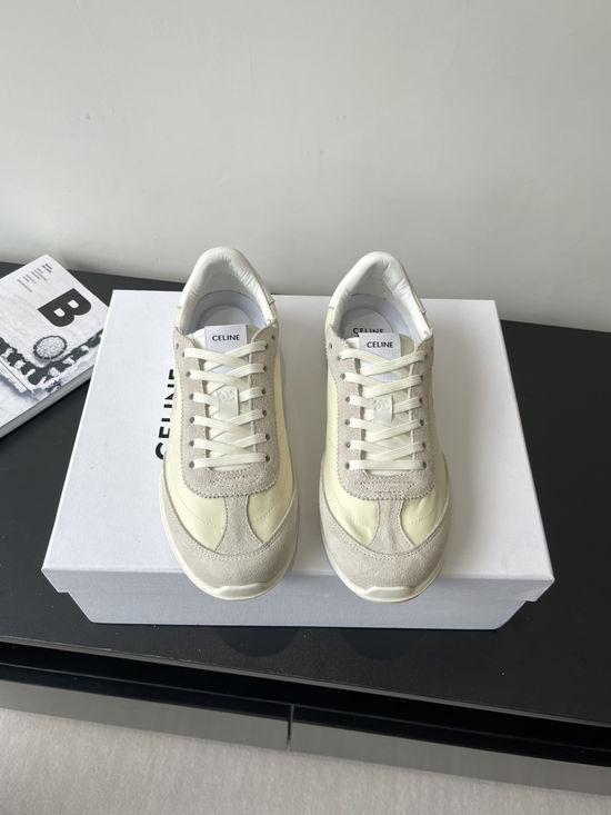 Celine Comfortable Lace Up Casual Sneakers for Daily Wear