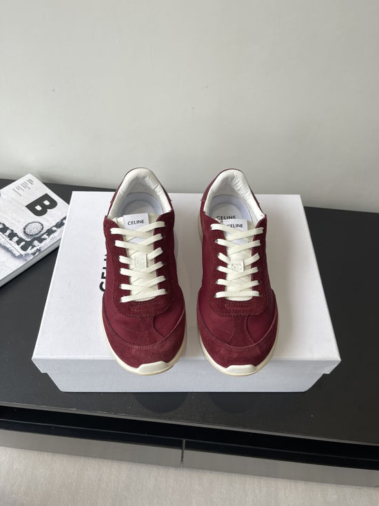 Celine Comfortable Lace Up Casual Sneakers for Daily Wear