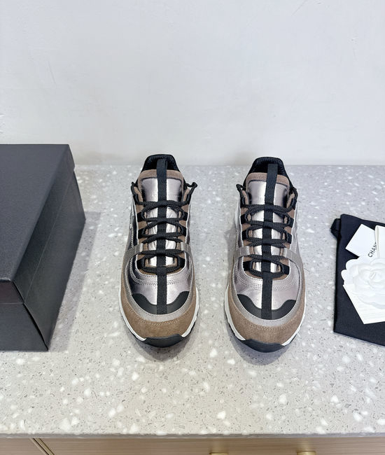 Chanel Stylish Suede Casual Sneakers Versatile Comfortable Sports Shoes