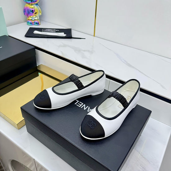 Chanel Velvet Mary Jane Shoes With Soft Leather Insole